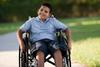 boy in wheelchair