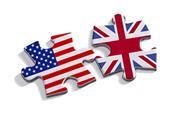 Photo to illustrate the differences between American and British English.