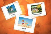 Interactive Flashcards: Summer Vacations