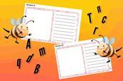 Spelling Bee Games: Draw It!—Index