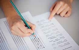 Photo of exam materials, similar to 1, or of the exam's name: ADVANCED.