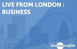 Live from London: Business Index