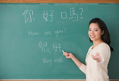 Photo of a poster, or classroom board, with WH- questions written on it.