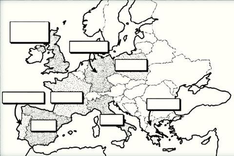 CLIL_CountriesInEurope_map