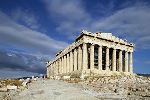 Photo of the Acropolis of Athens.