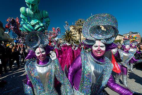 Photo of Carnival characters or photo of children wearing Carnival costumes.